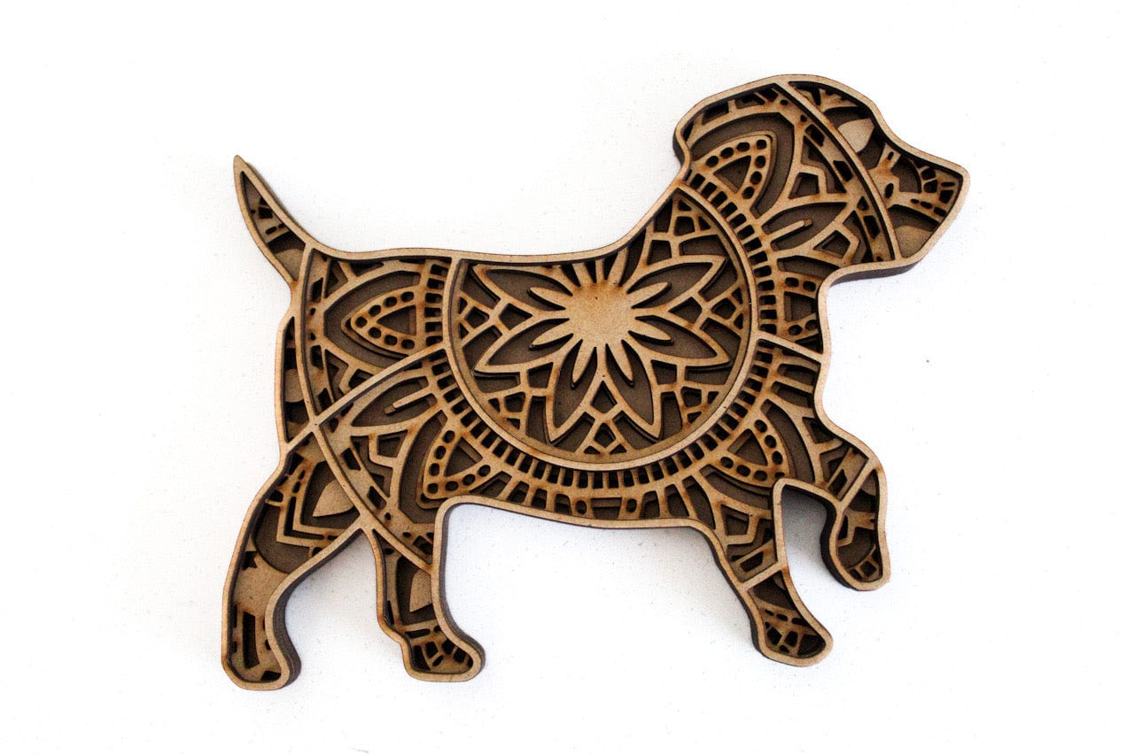 Paint-It-Yourself 3D Walking Dog