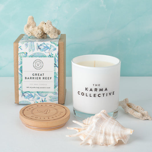 Clearance Great Barrier Reef Scented Soy Candle