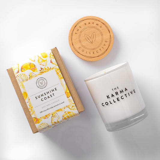 Clearance Sunshine Coast Scented Soy Candle