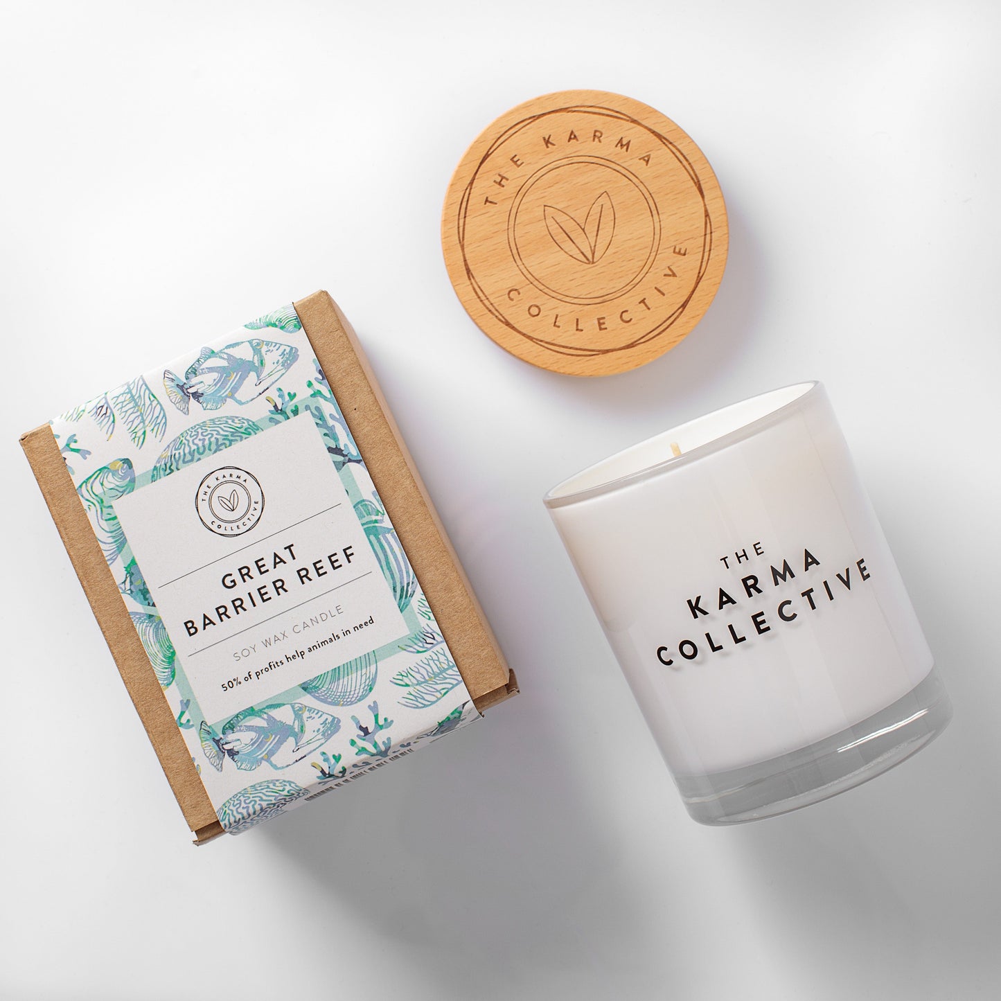 Great Barrier Reef Scented Soy Candle