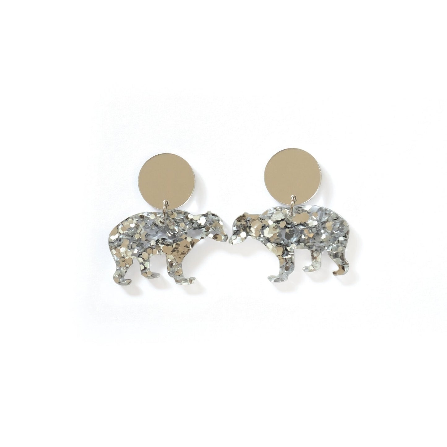 Handmade Bear Shaped Earrings