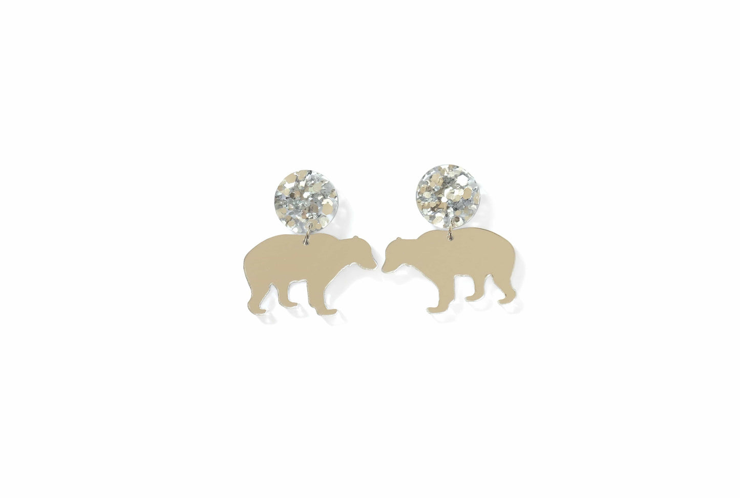 Handmade Bear Shaped Earrings