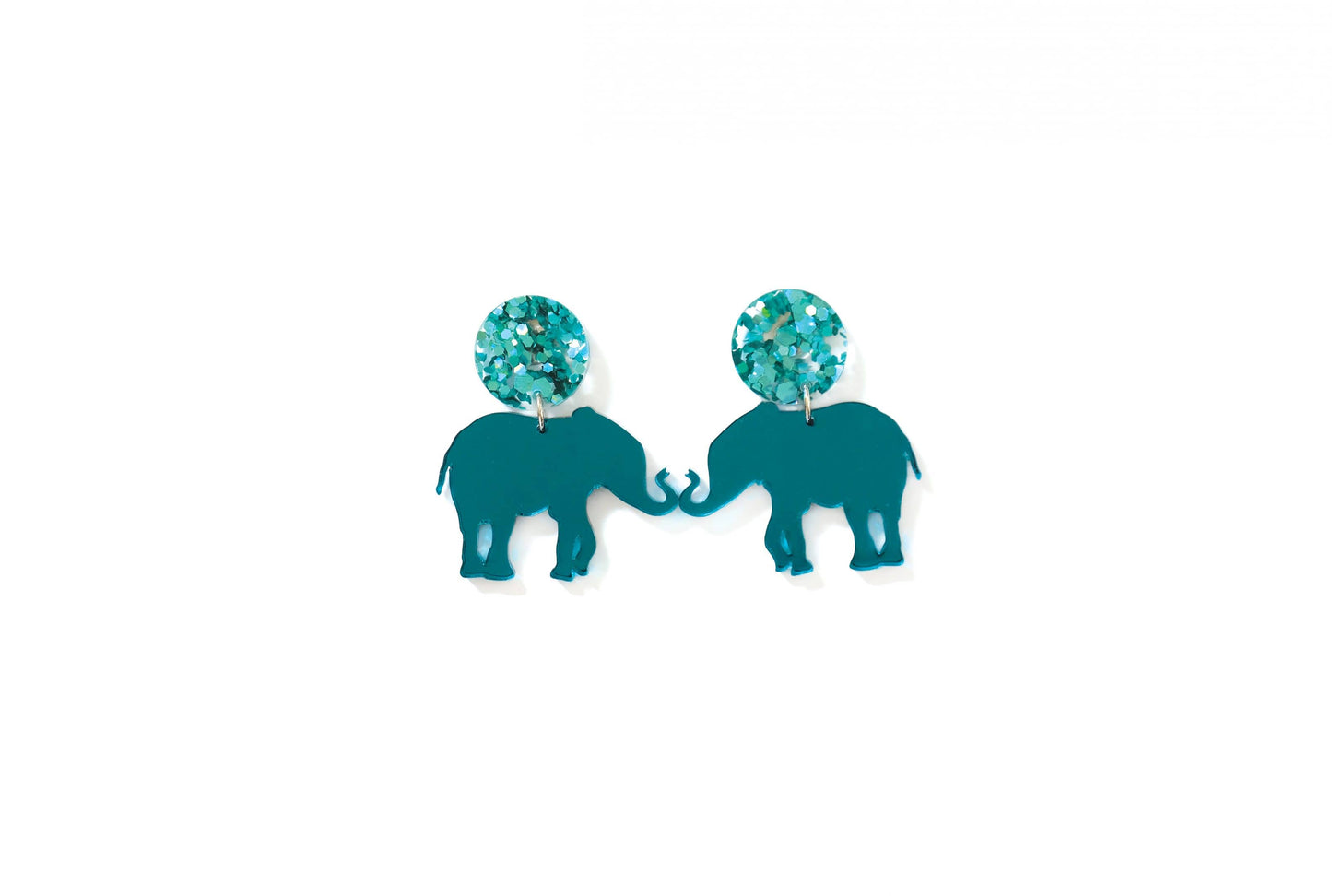 Handmade Elephant Shaped Earrings