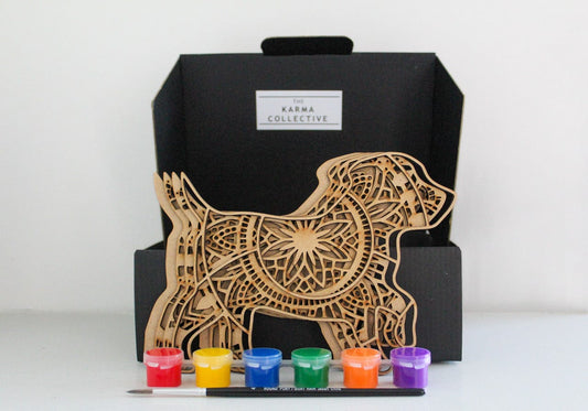 Paint-It-Yourself 3D Walking Dog