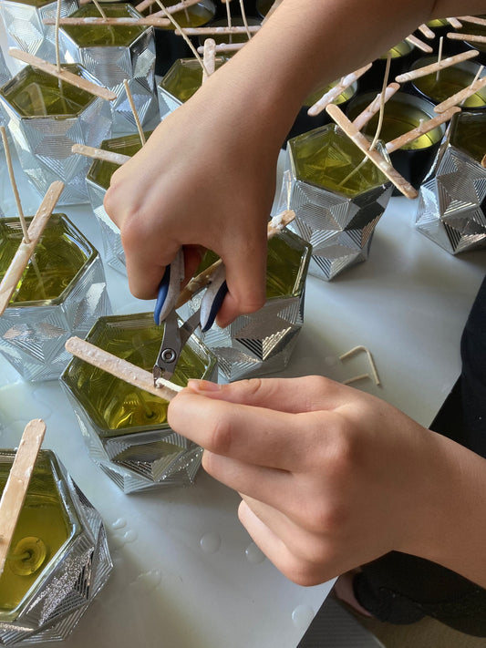 Candle making workshop