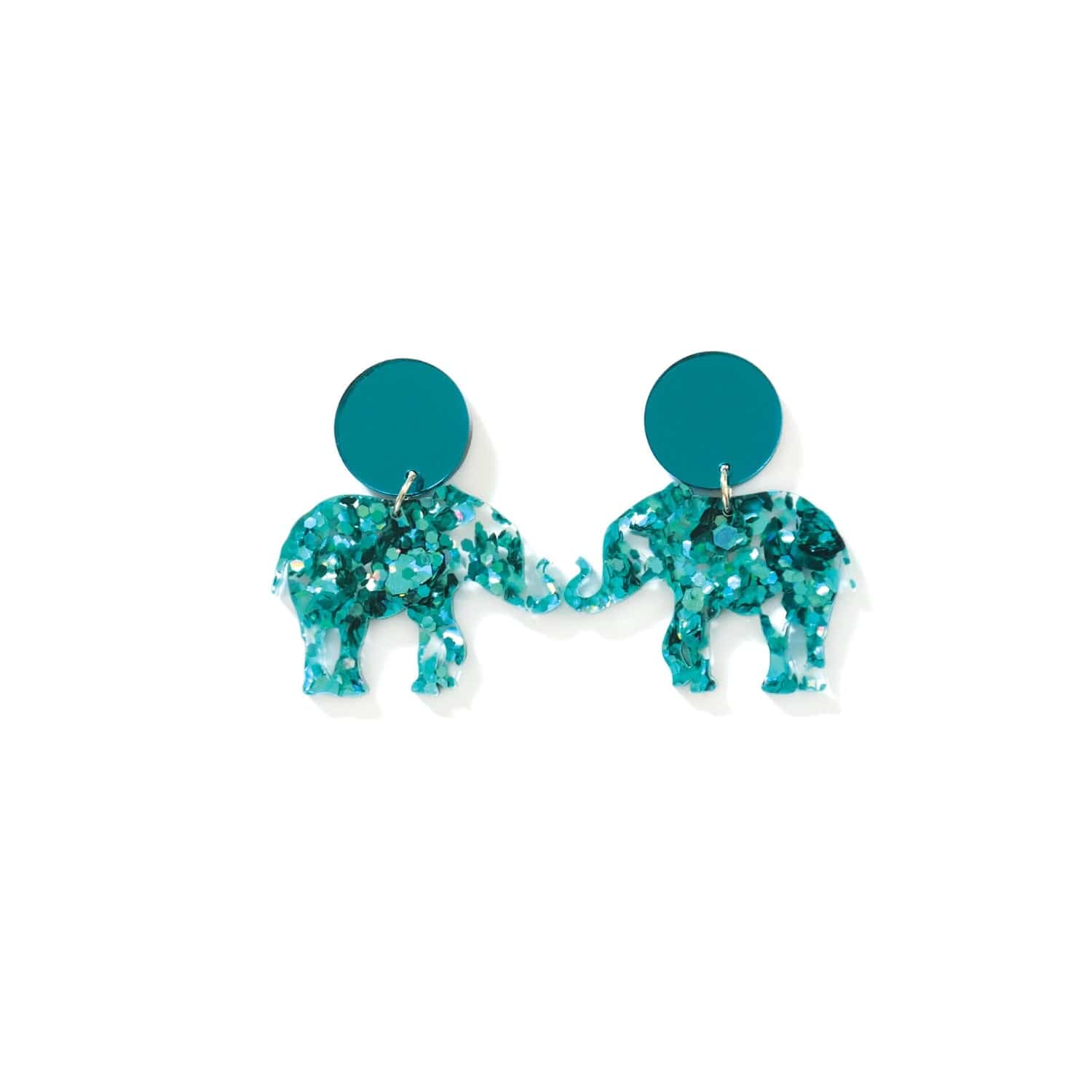 Diamond deals elephant earrings