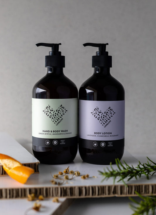 Twin Pack Handwash and Body Lotion | LoveLuvo