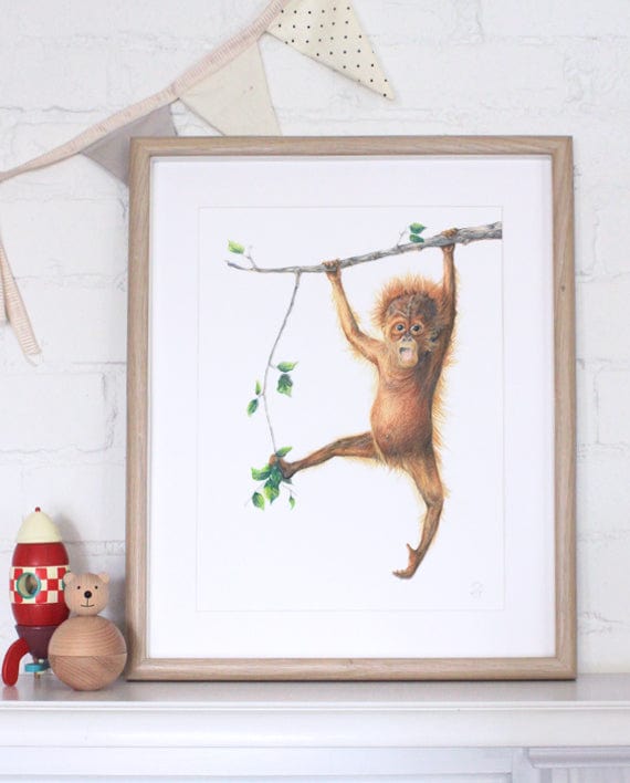 Orangutan Print | State of Eden